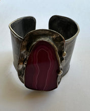 Agate Cuff Fuchsia