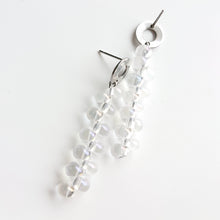 SALE! Phoebe Glass Earring Silver