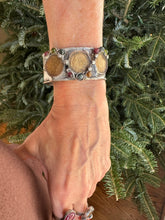 French Coin Cuff Triple Small