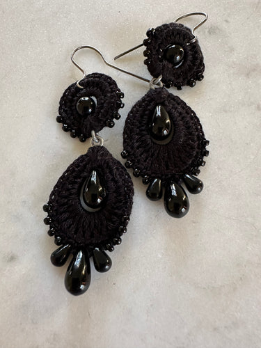 SALE! Katarina Hand Sewn Earring