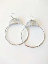 SALE! Daphne Hoop Silver